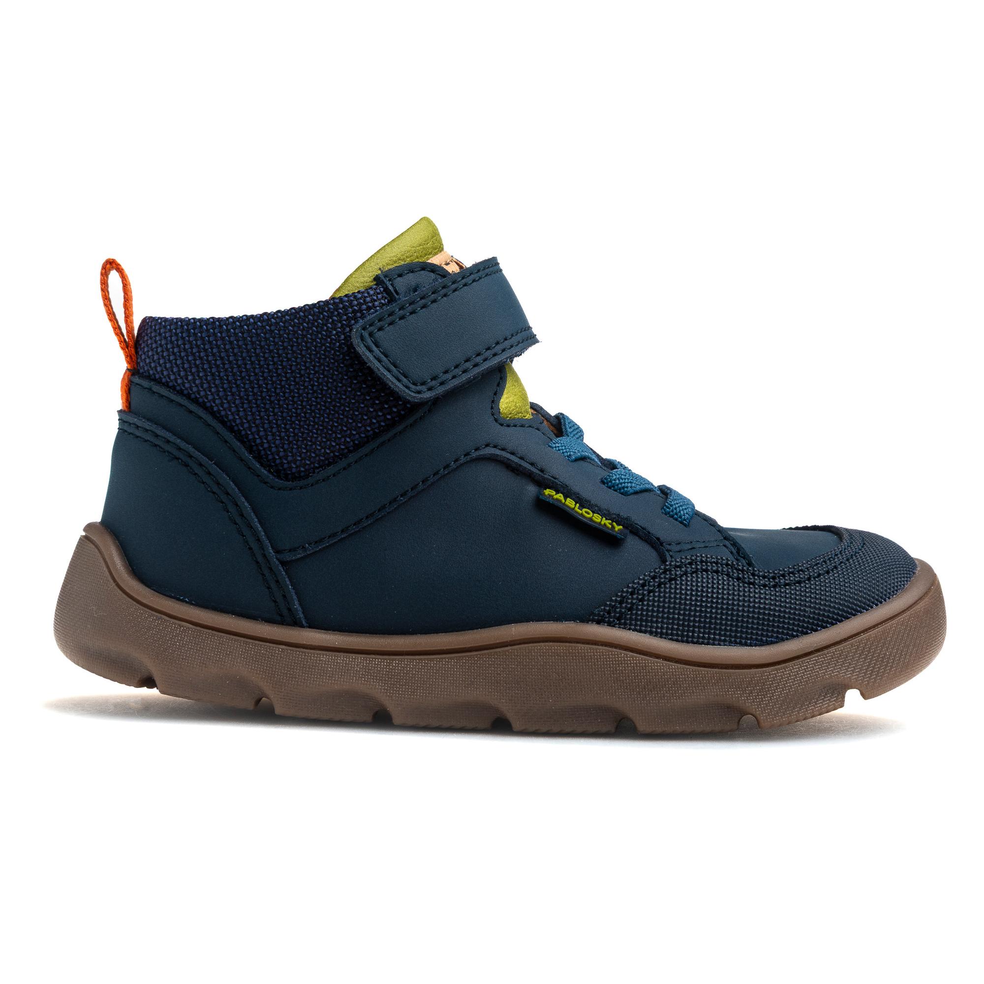 Pablosky 523324 Zero Botas Niño Azul Marino, Cierre de Velcro
