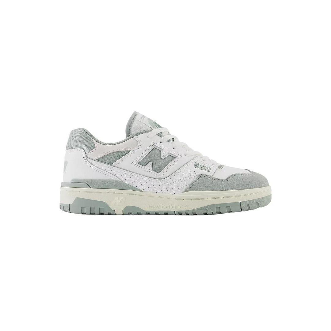 Zapatilla Hombre New Balance 550 Blanco Verde