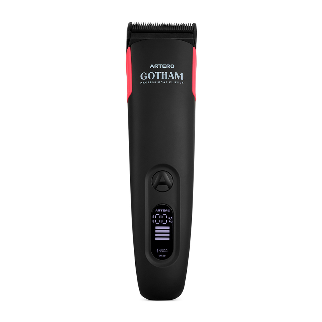 Artero Gotham cortapelos para perros profesional inalámbrico, cuchilla 5 en 1, 8 recalces, turquesa, lila o negro