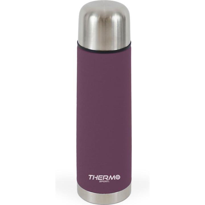 THERMOSPORT - Botella Termo Inoxidable 500ml Soft Touch (Modelos Surtidos) - Durabilidad y Aislamiento Térmico - Diseño Moderno | AmyStyle