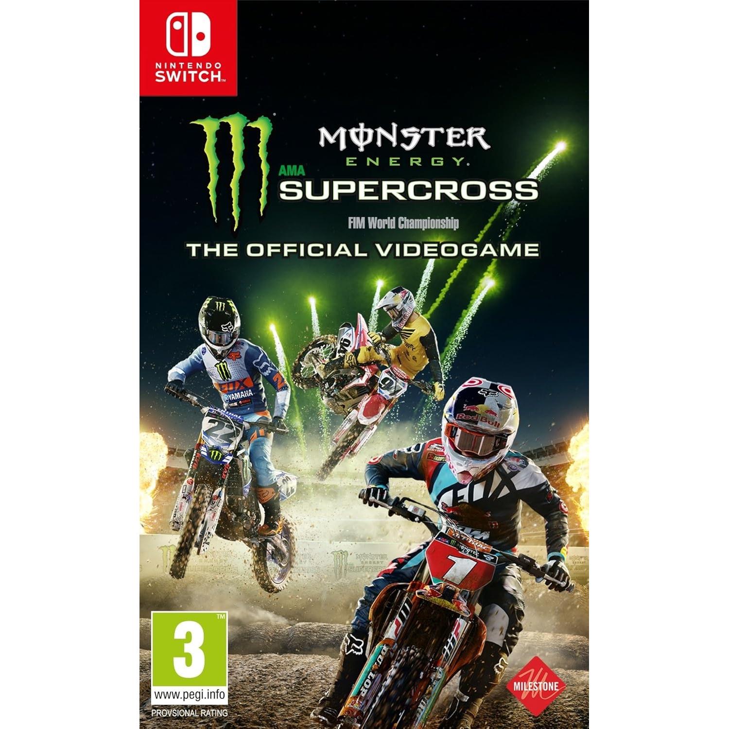 Monster Energy Supercross -The Official Videogame Juego para Consola Nintendo Switch [PAL ESPAÑA]