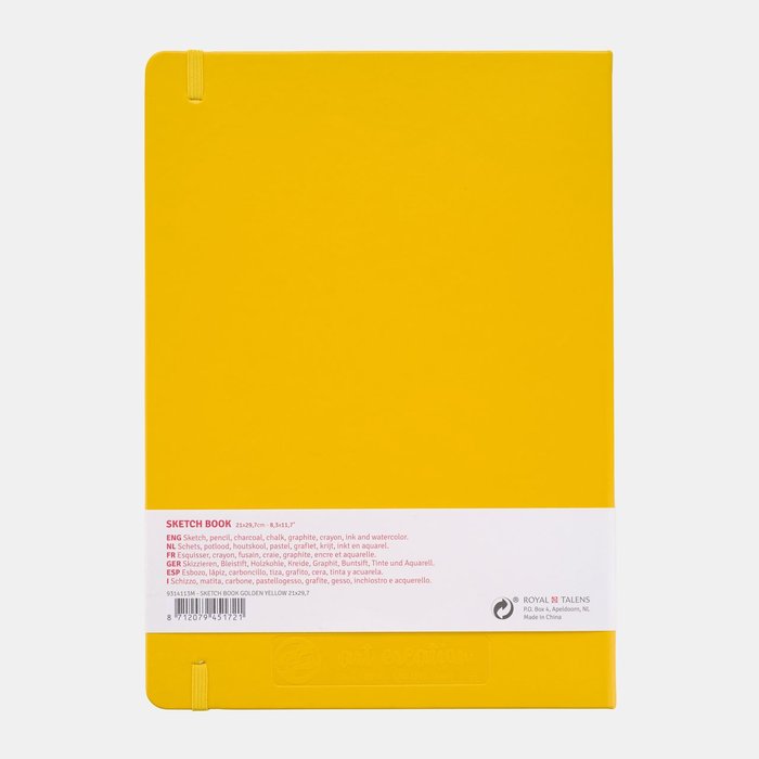 TALENS CUADERNO BOCETOS 21X30 80H 140G AMARILLO BLOCS 21x29x2 Cms.