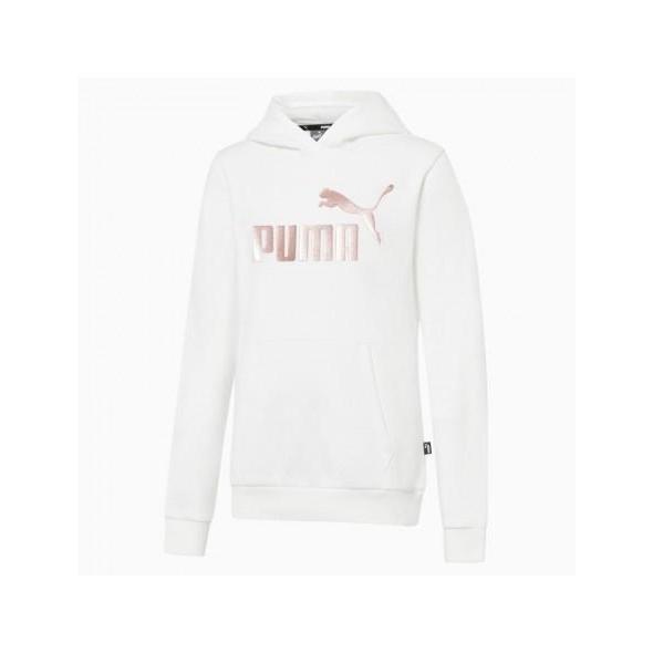 Sudadera Puma ESS LOGRO para Niña con Capucha - Cómoda y Deportiva