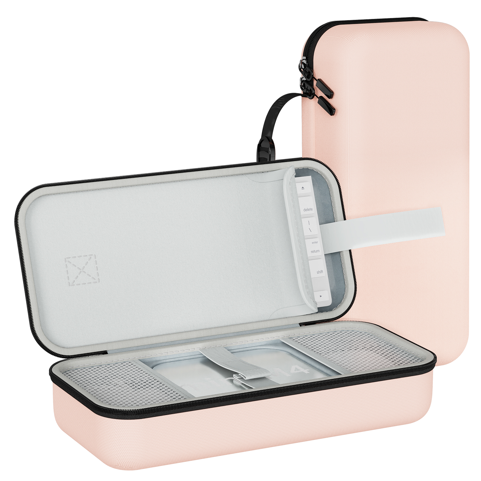 TK Estuche Portátil Para Apple Mac Mini M4/M4 pro Computadora Accesorios Organizador De Teclado Protector Caso Rígido Para Almacenamiento