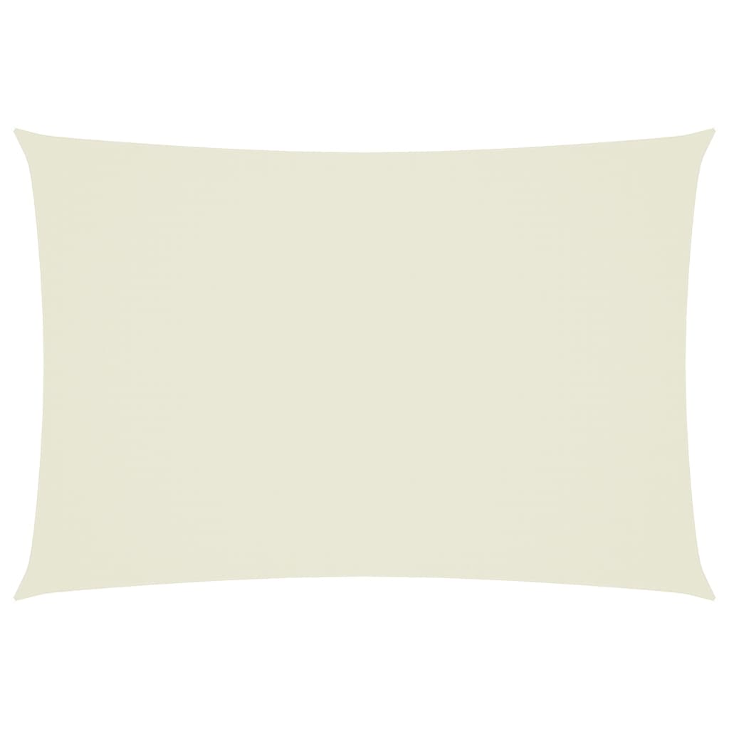 vidaXL Toldo de vela rectangular tela Oxford 3x5 m Color Antracita, Beige, Crema