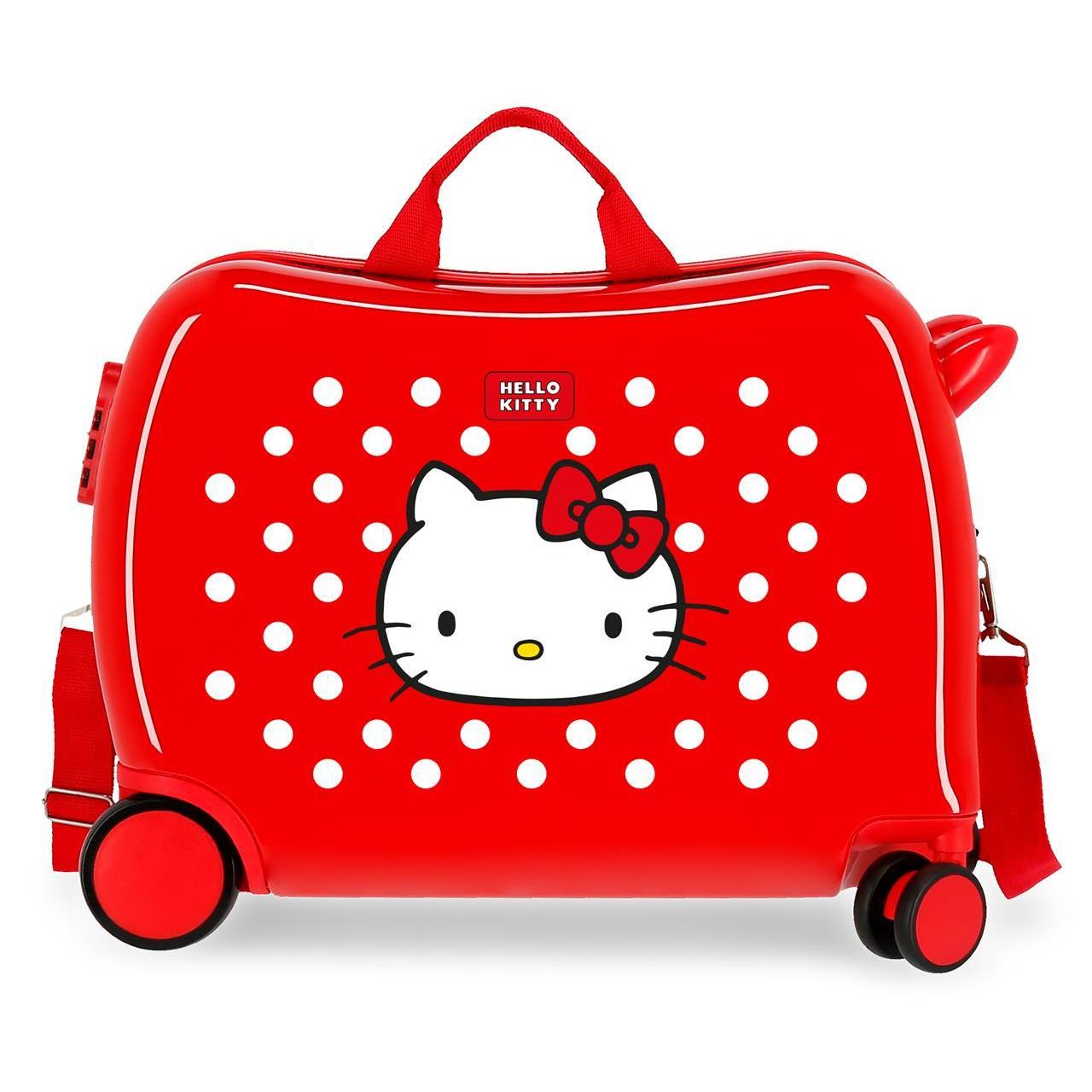 Maleta Infantil Sanrio Hello kitty castle of hello kitty rojo 38x50x20cm