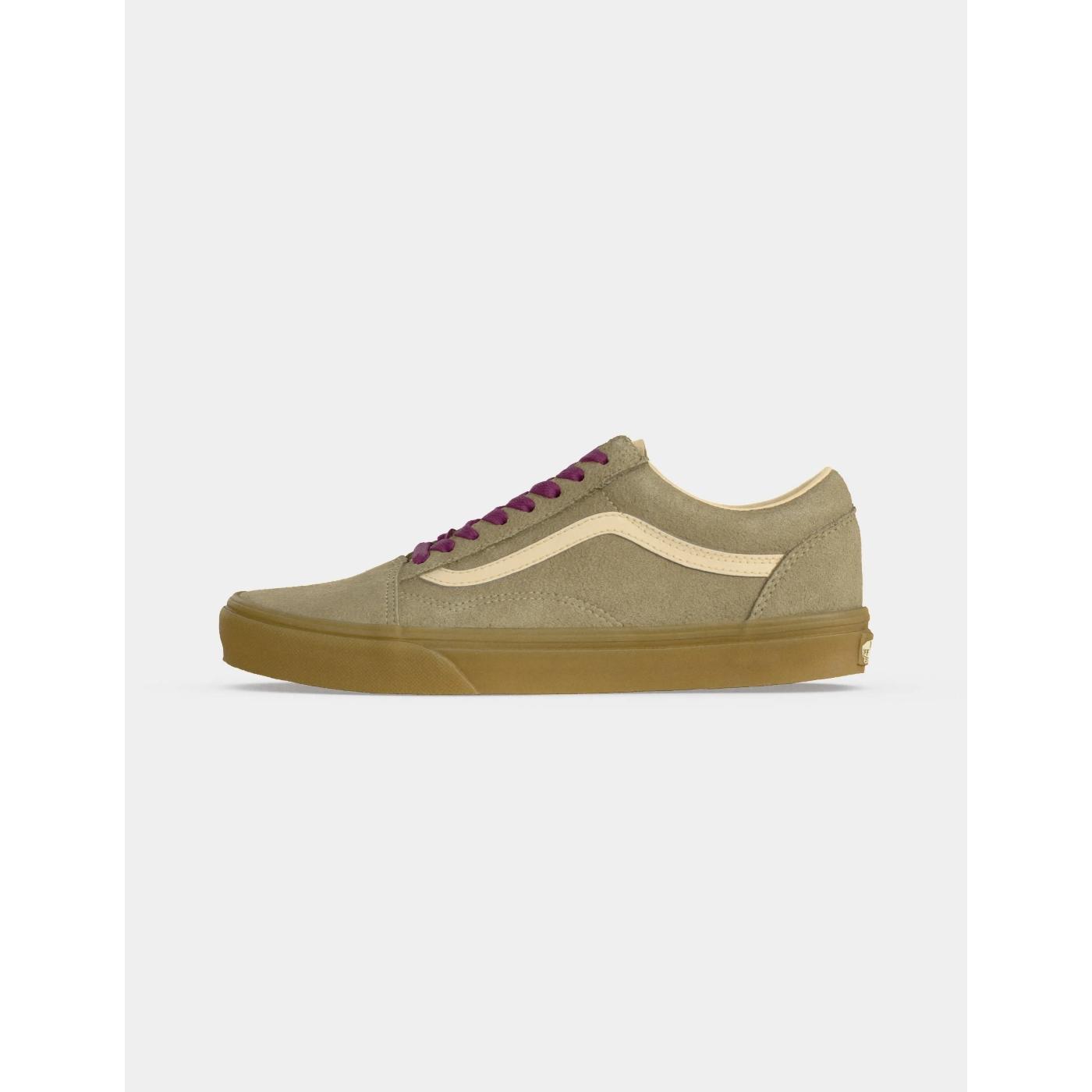 VANS ZAPATILLA OLD SKOOL POP LACE INCENSE BROWN
