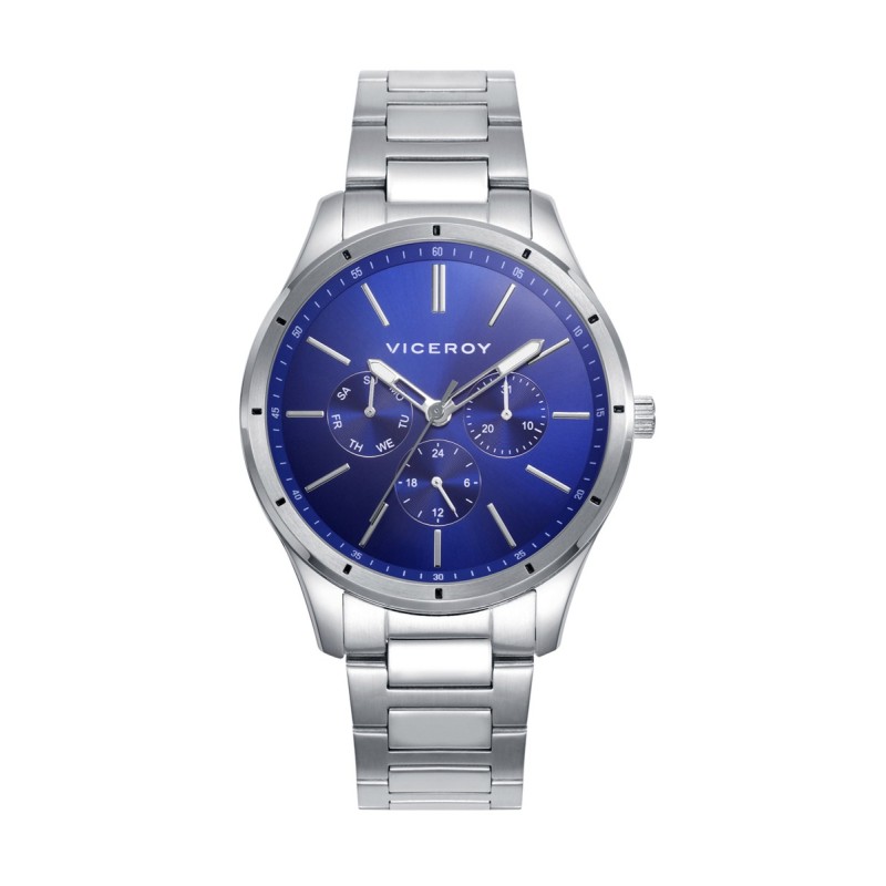 Reloj Viceroy Hombre 401387-37 – Azul, Acero, 41mm, 5 ATM