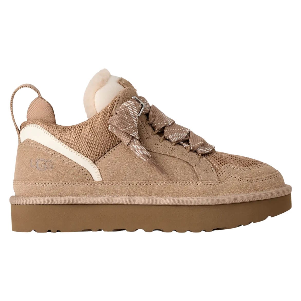 Zapatillas Deportivas De Mujer Lowmel Sand Con Borreguito De Ugg