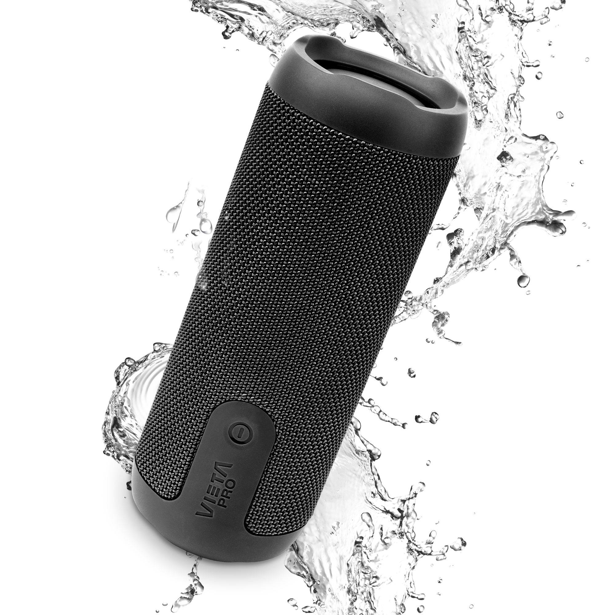 Vieta Pro Altavoz Bluetooth Potente de 40W Star Titanium, Impermeable IPX7, True Wireless, Radio FM, Aux In, Carga USB-C con 11 horas de autonomía