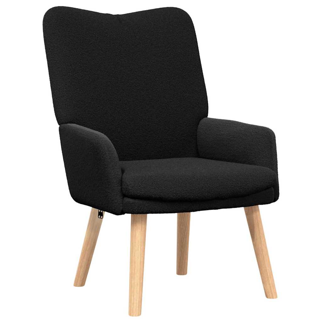 vidaXL sillón 63 x 67 x 94 cm Tela de Oveja y Contrachapado Multicolor