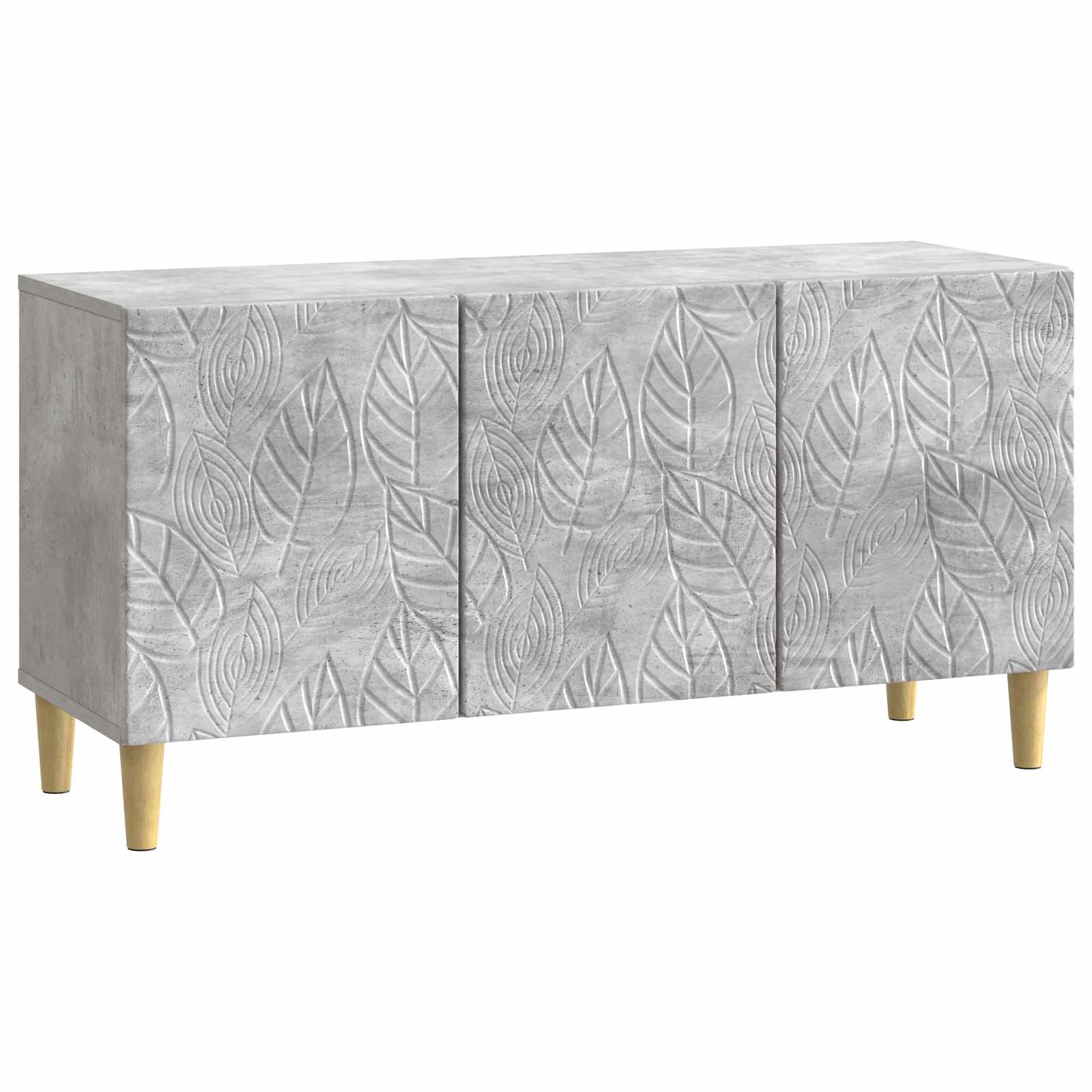 vidaXL Mueble de TV 99 x 34,5 x 50 cm Madera de ingeniería Multicolor