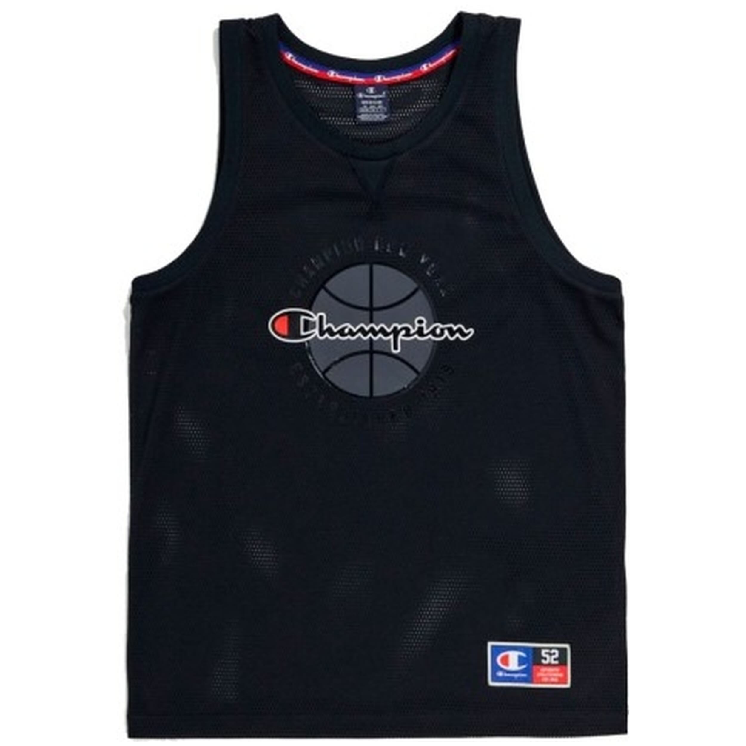 Camisetas marca Champion modelo 219796-Kk001 para hombre en color negro