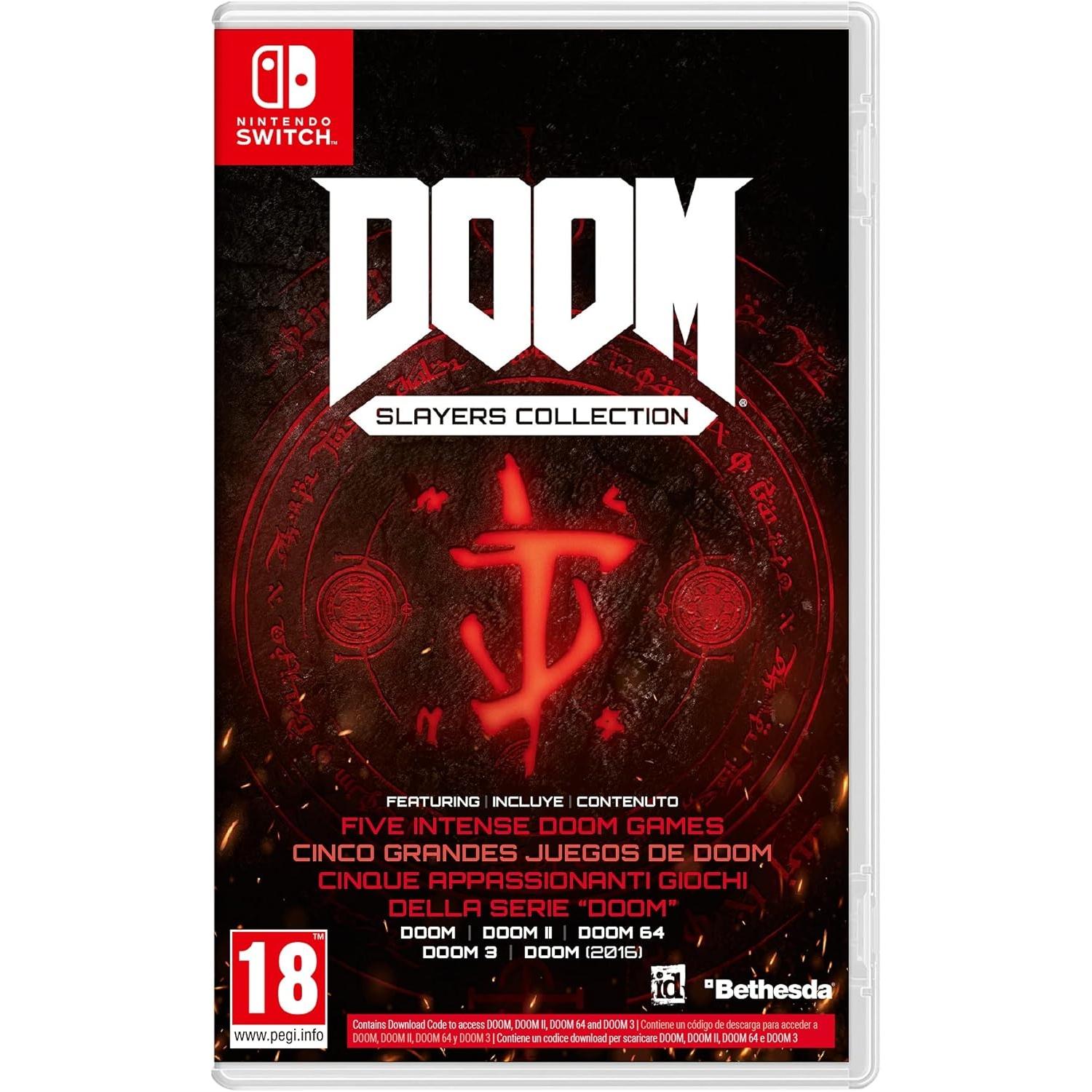 DOOM Slayers Collection Juego para Consola Nintendo Switch, PAL ESPAÑA