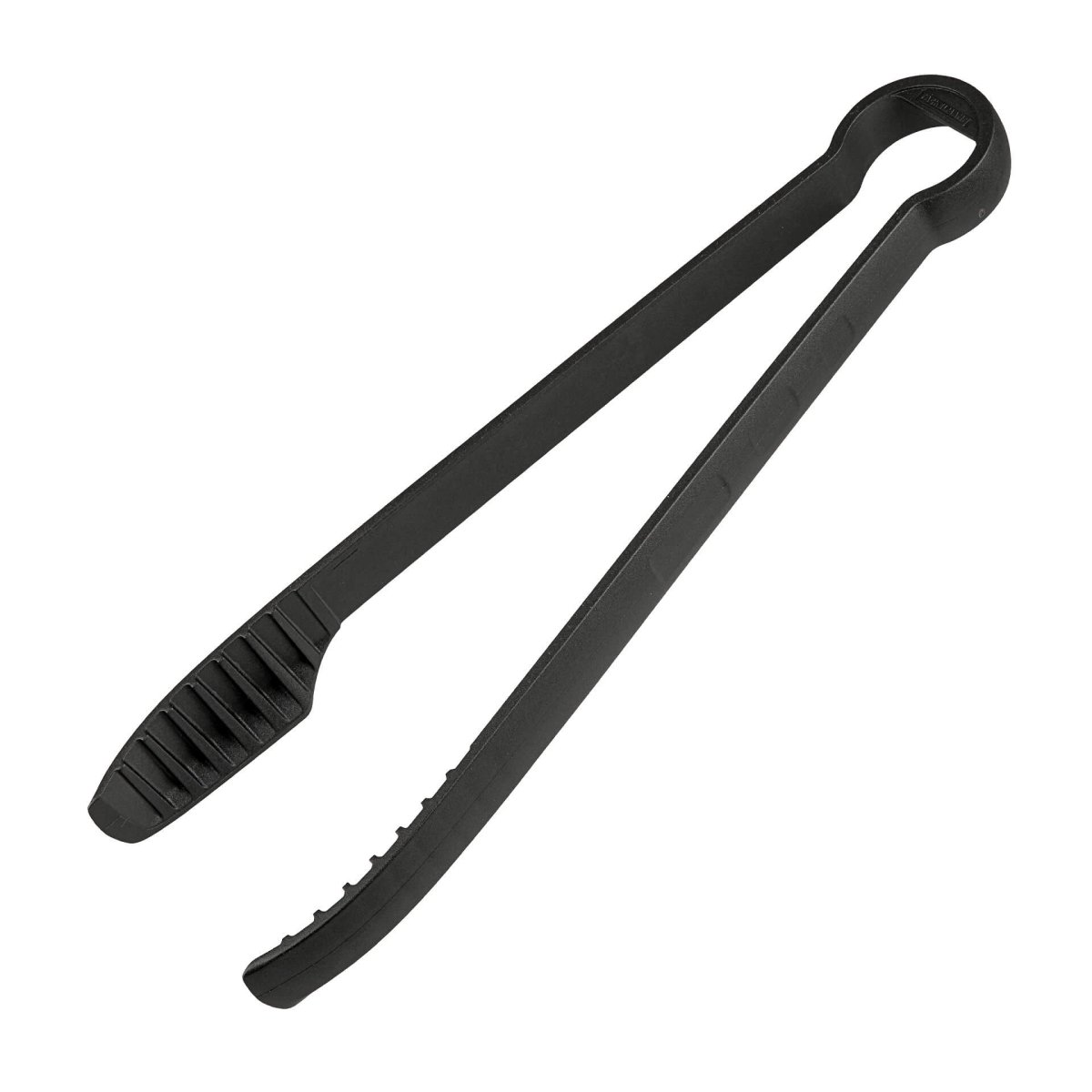 FACKELMANN Pinzas Barbacoa de nylon negro 32,5x3,5cm, 1ud