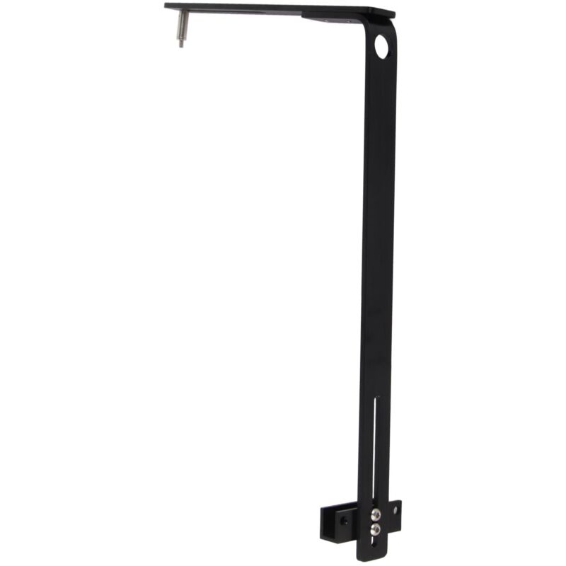 CA Portalámparas cilíndrico COB de espectro completo de aleación de aluminio para acuario, color negro