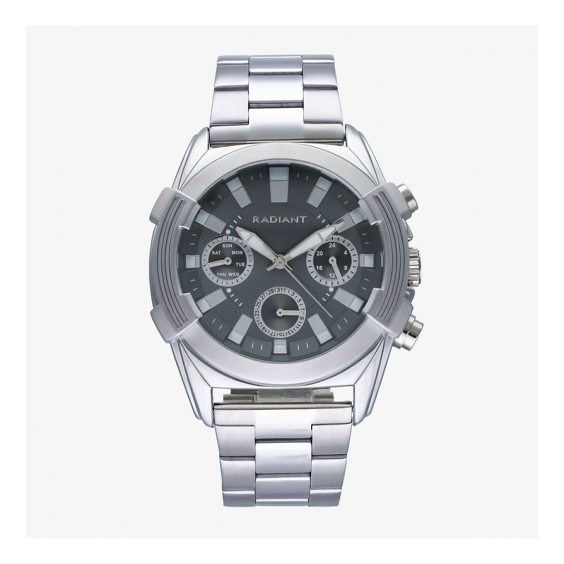 Radiant Reloj Hombre Analogico Cuarzo con Correa de Acero inoxidable RA634702