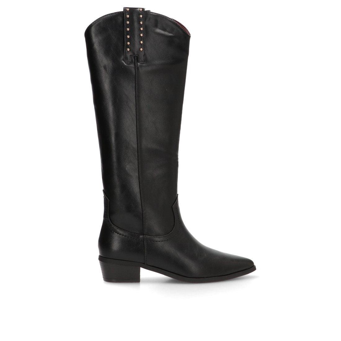 BOTA ALTA DENNIS 01 110552 ETIKA, MUJER NEGRO