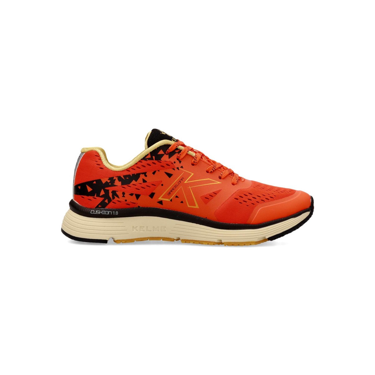 Kelme - Zapatillas running Barcelona para hombre con upper de mesh técnico transpirable y suela de agarre excepcional para entrenamientos sin límites