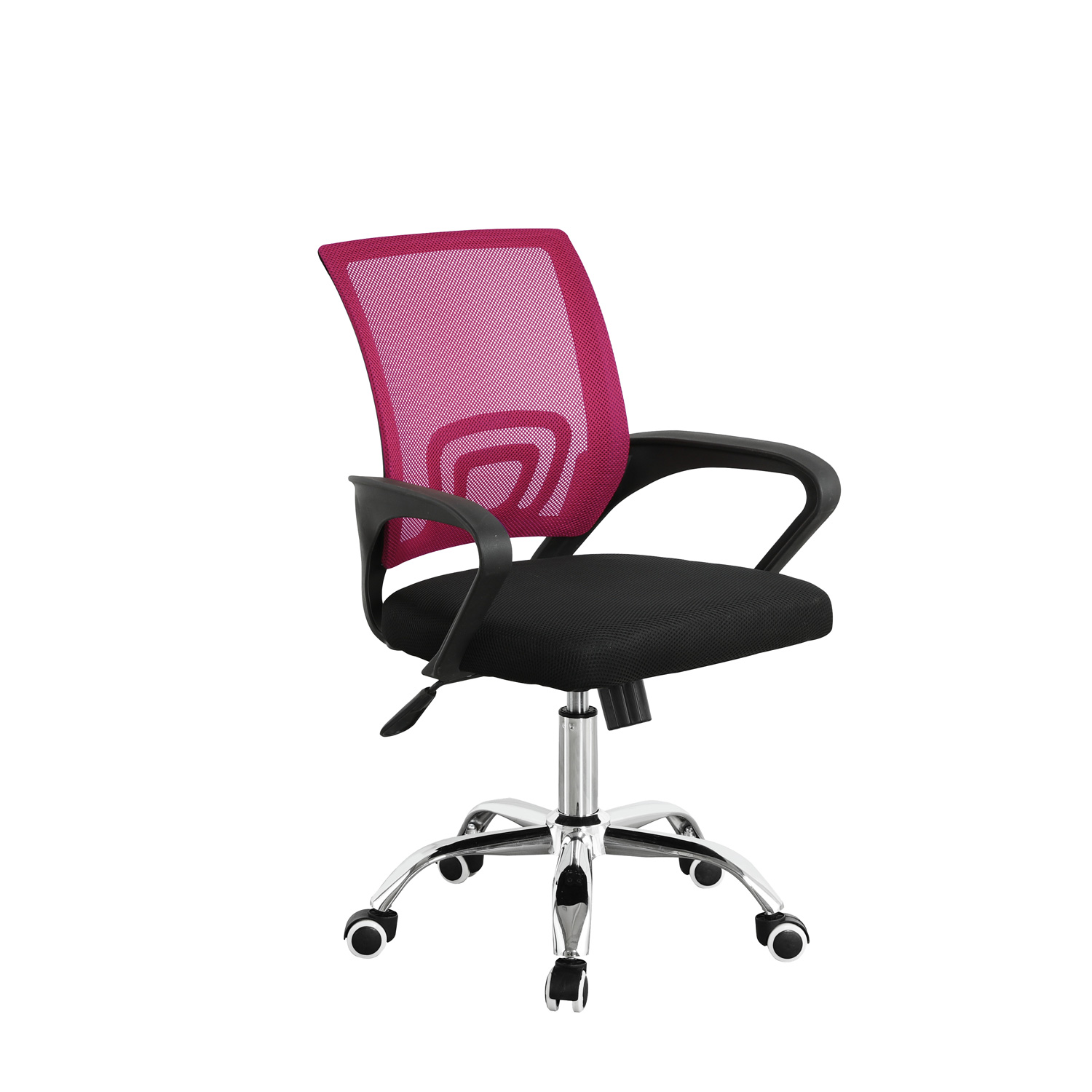 Furniture Style S.L. Silla de Escritorio Juvenil Martina Gris Textil-rejilla Transpirable