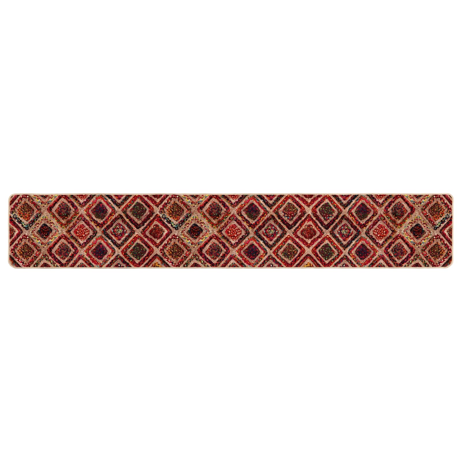 vidaXL Pasillo de alfombra MARSA Poliéster y PVC 50 x 300 cm Multicolor