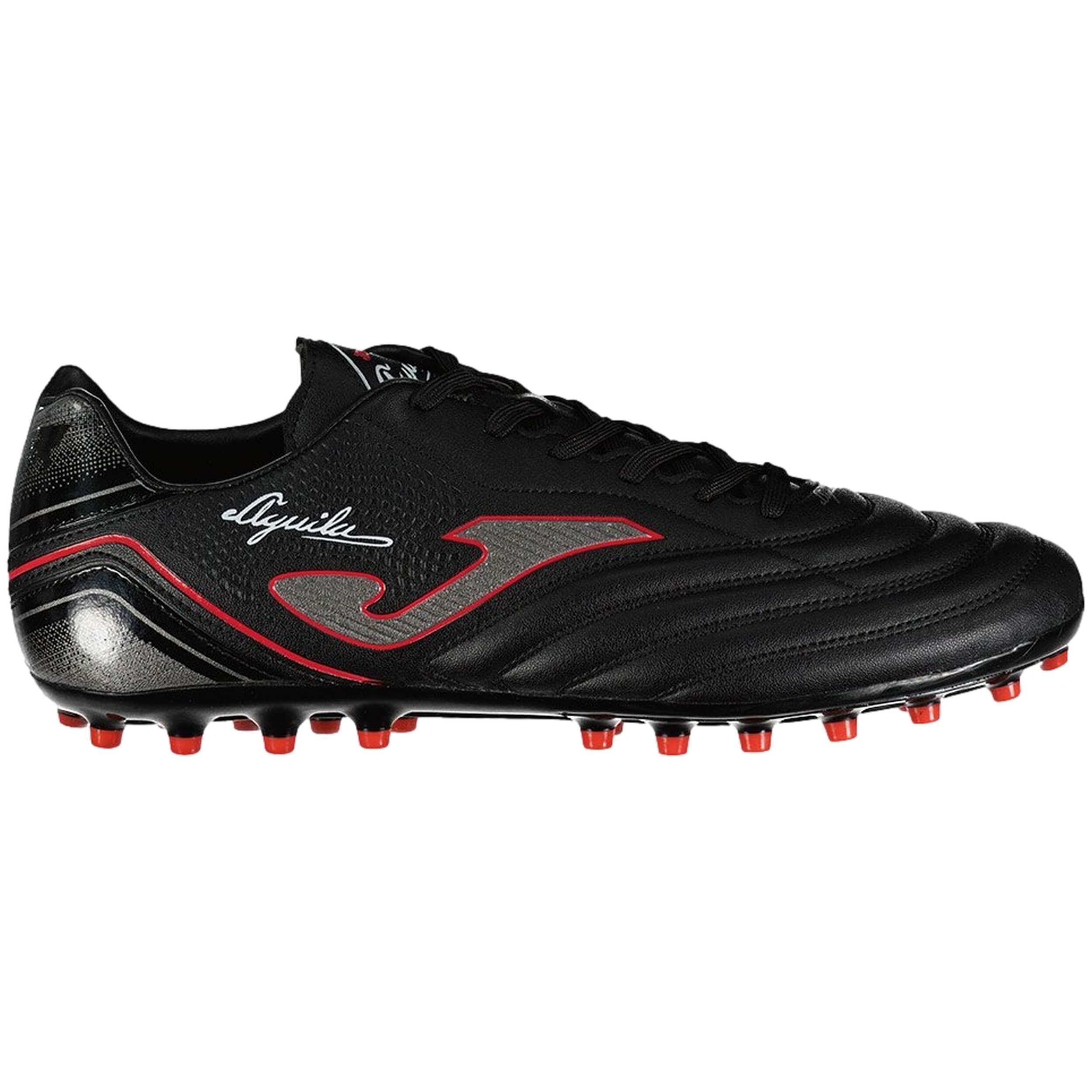Bota Fútbol Joma Hombre Negra/Roja AGUW2301AG