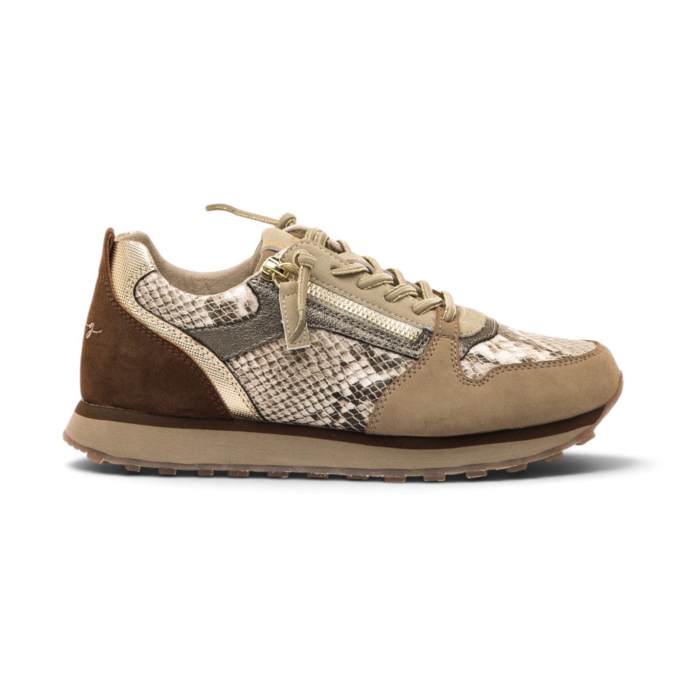 Deportivos Mustang modelo 60055 en color Beig