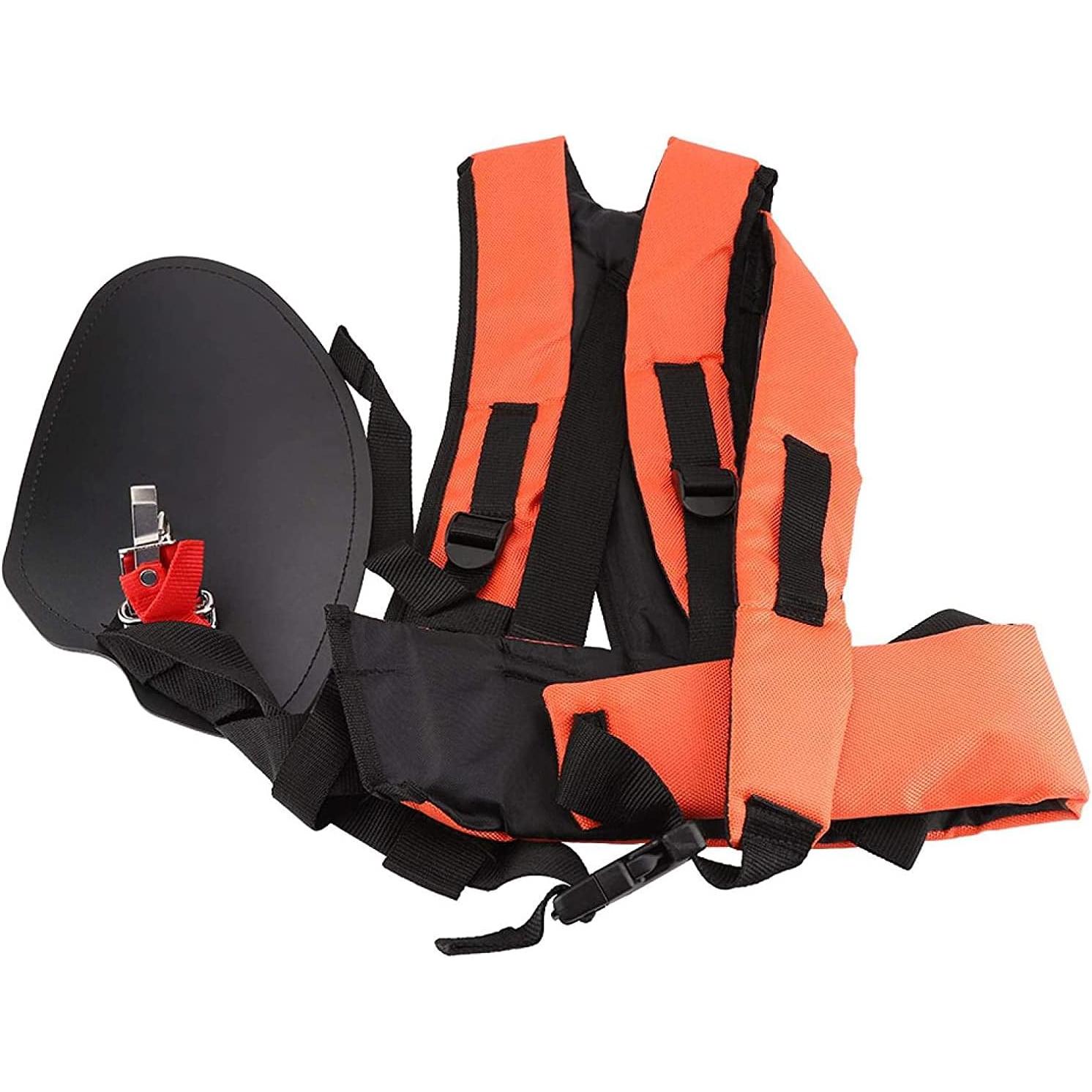 Arnés de CORTADOR de Cuchillo, Arnés de Correa de hombro Doble cortacésped, Cinturón de arnés de Correa de hombro Doble universal Stihl, Correas de hombro de nylon en forma de Y, se Adapta a Cortadoras de Césped