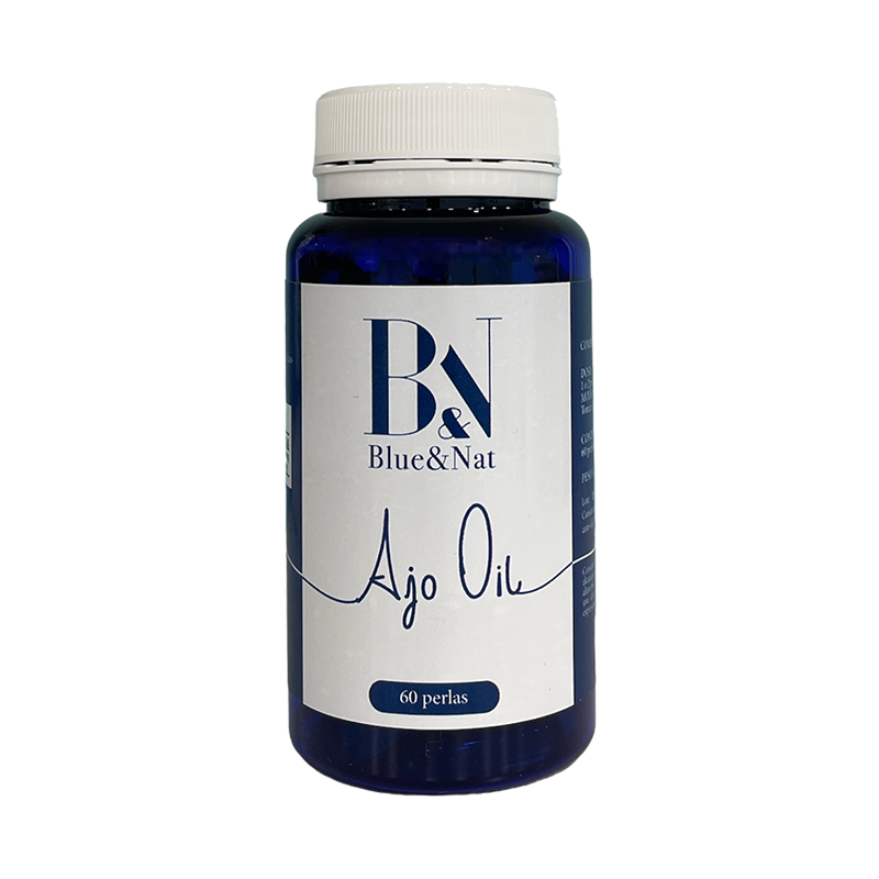 Aceite de Ajo 1000mg | Suplemento Natural Macerado | Perlas Blue & Nat