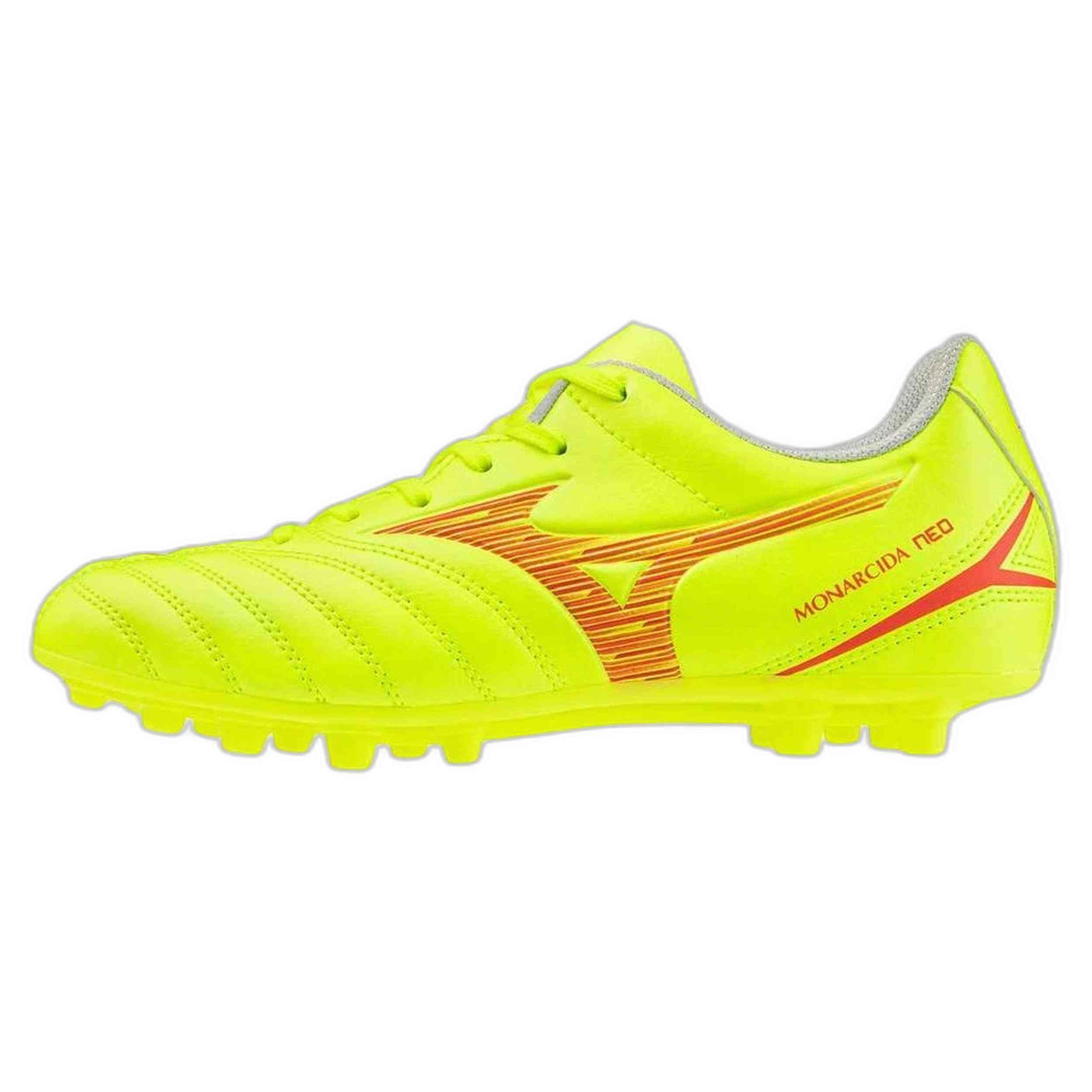 Calzado Futbol marca Mizuno modelo P1Gb242645 para junior en color amarillo