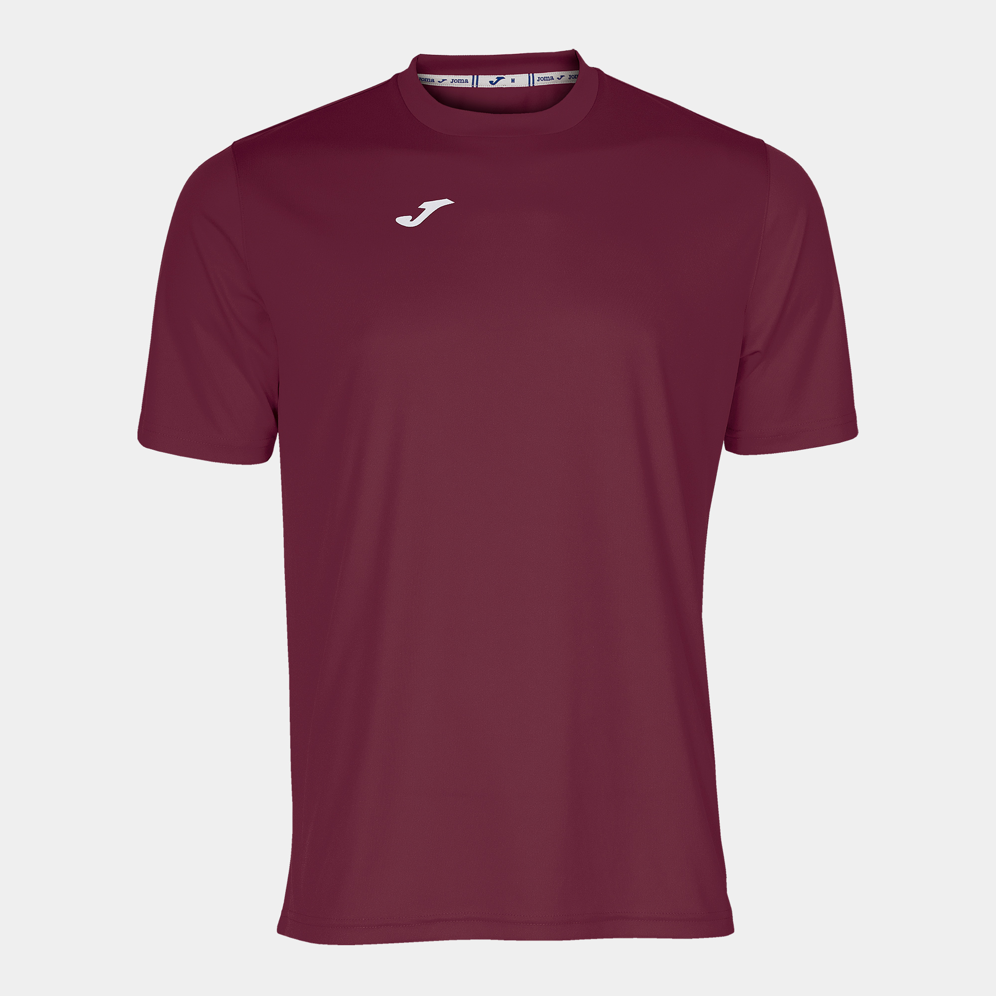Camiseta M/C Hombre Joma Combi 100052 Burdeos 671 Transpirable