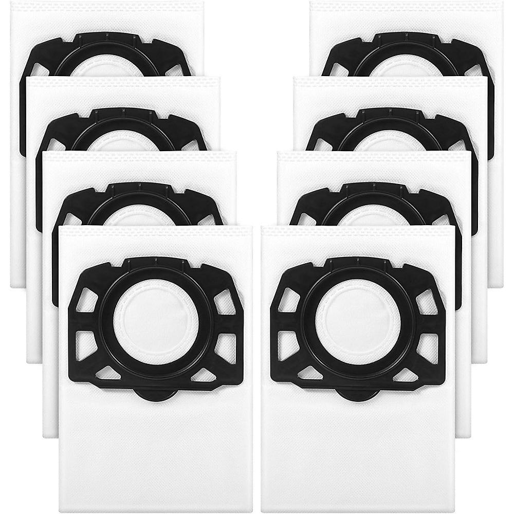 CA 8 piezas Bolsa de filtro para aspiradora Karcher MV 4/5/6 - 5 capas - Alta filtración 99,99% - Bolsas no tejidas Re