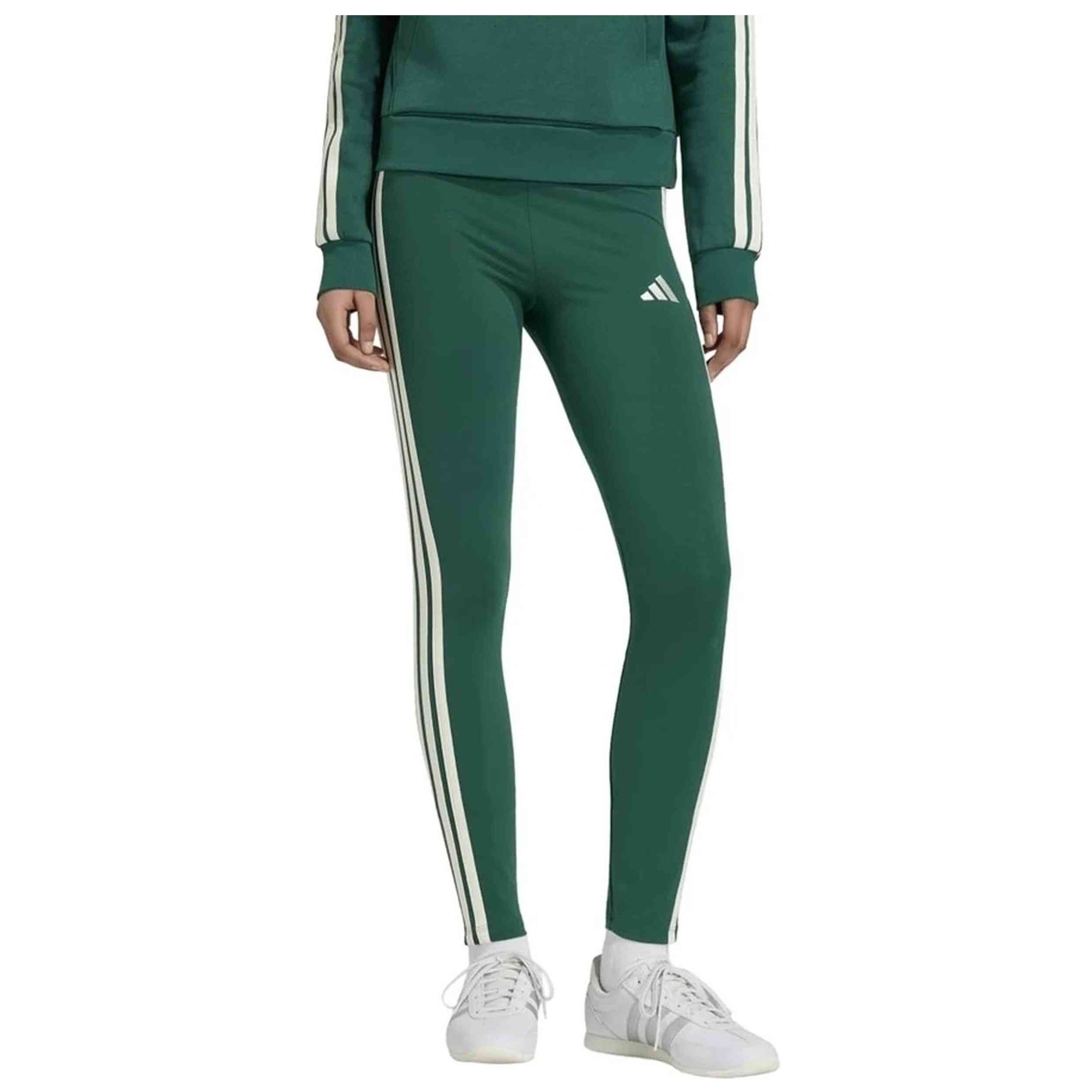 Pantalon De Chandal Adidas modelo Essentials 3 Stripes para Mujer en color Verde