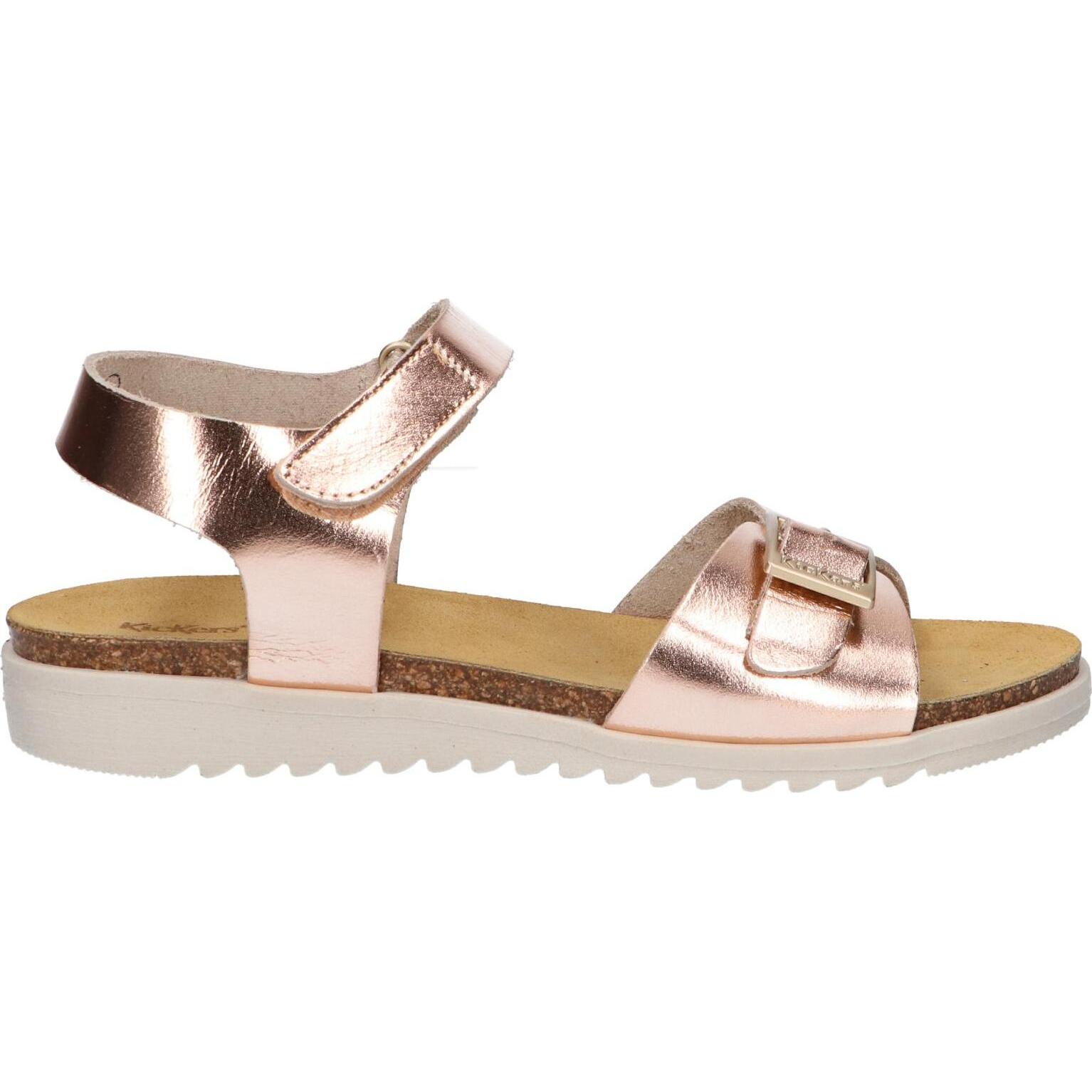 Kickers girl's sandals 960750 -30 kick alfa 133 rose or