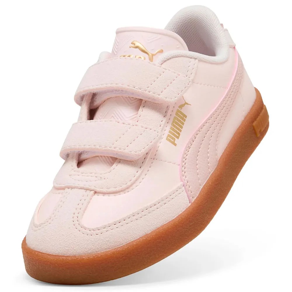 Puma deportivas para niña mod. Club II Era con velcro color rosa