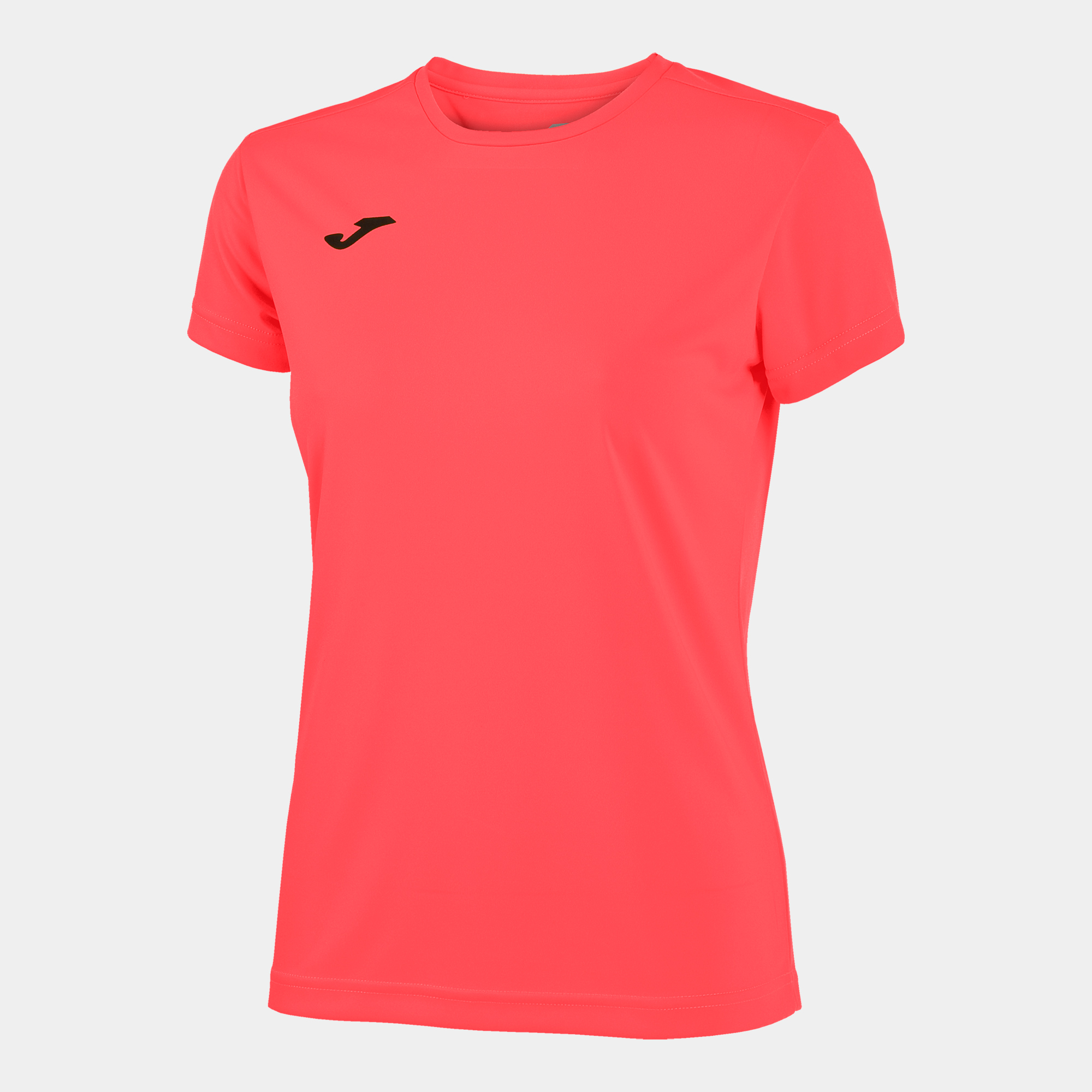 Camiseta M/C Mujer Joma Combi 900248 Coral Flúor 040 Transpirable
