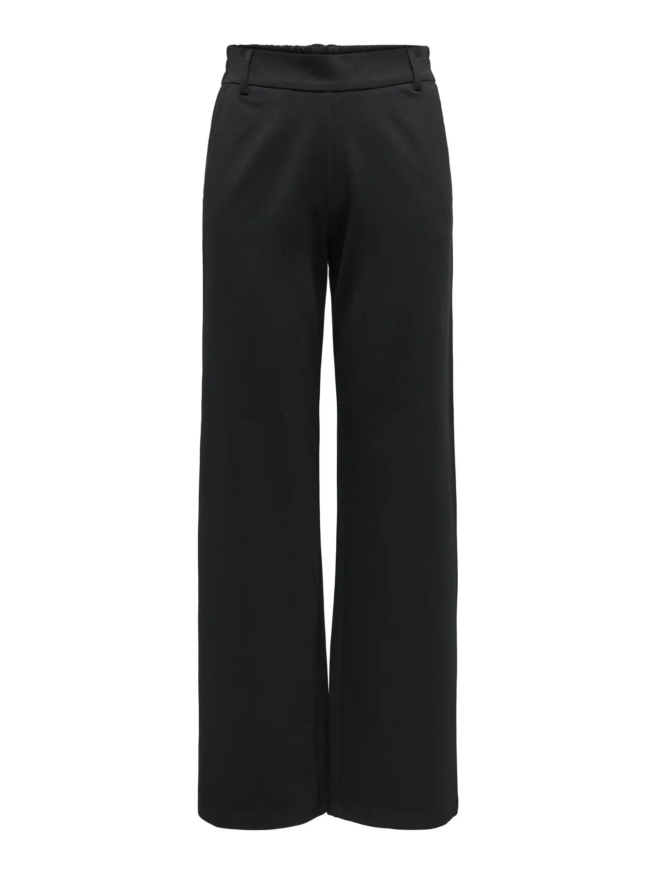 Only - Pantalón de vestir Onlpoptrash Noos con cintura media y corte straight para uso diario en negro