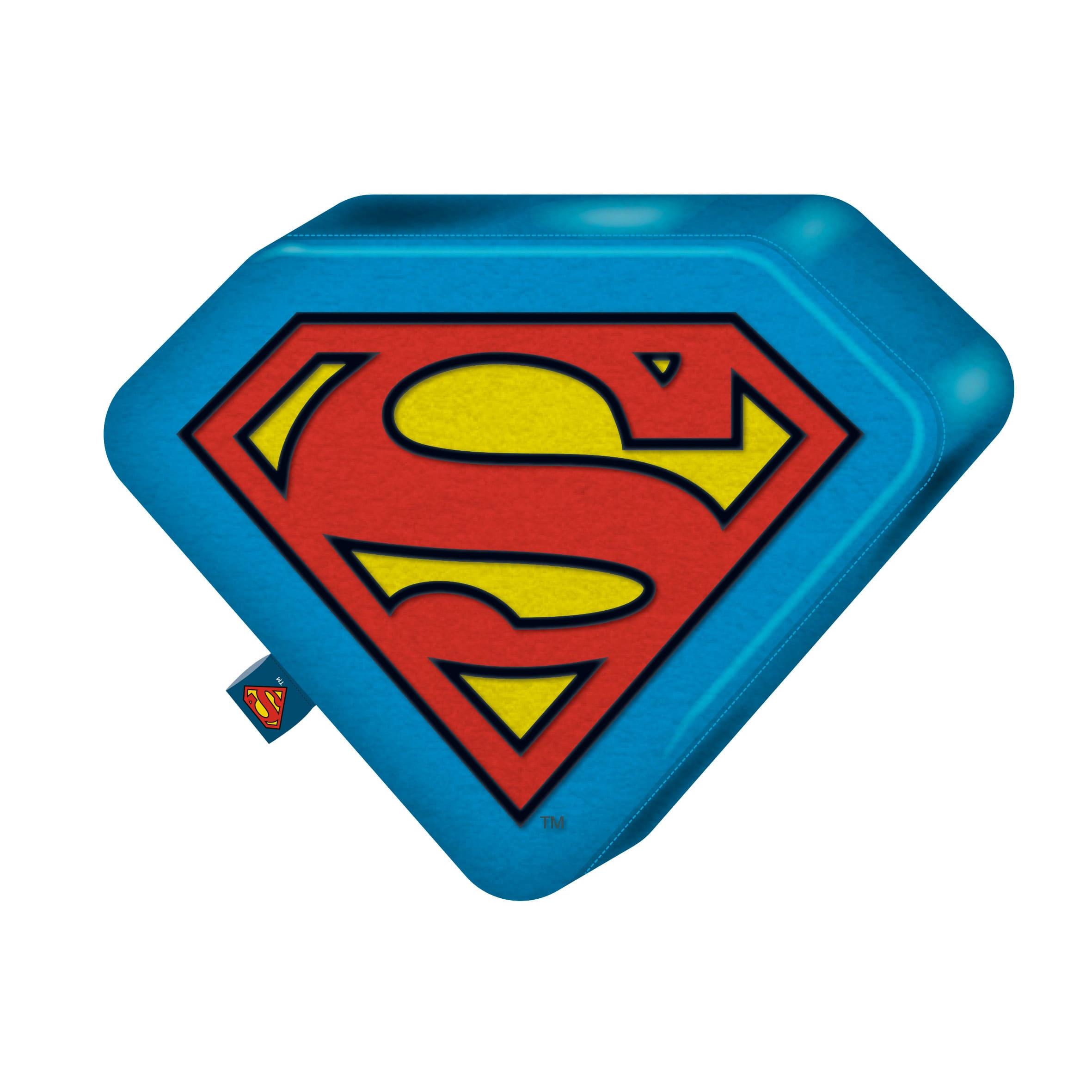 ARDITEX SU16725 Cojín bordado con forma de 40x32x4cm de WARNER BROSS-Superman