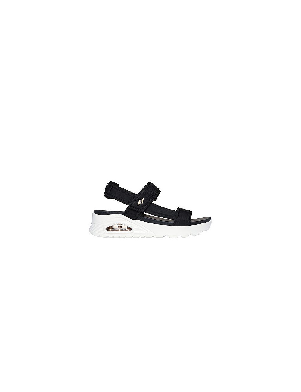SKECHERS SANDALIAS UNO - SUMMER STAND2 119813 BLK MUJER