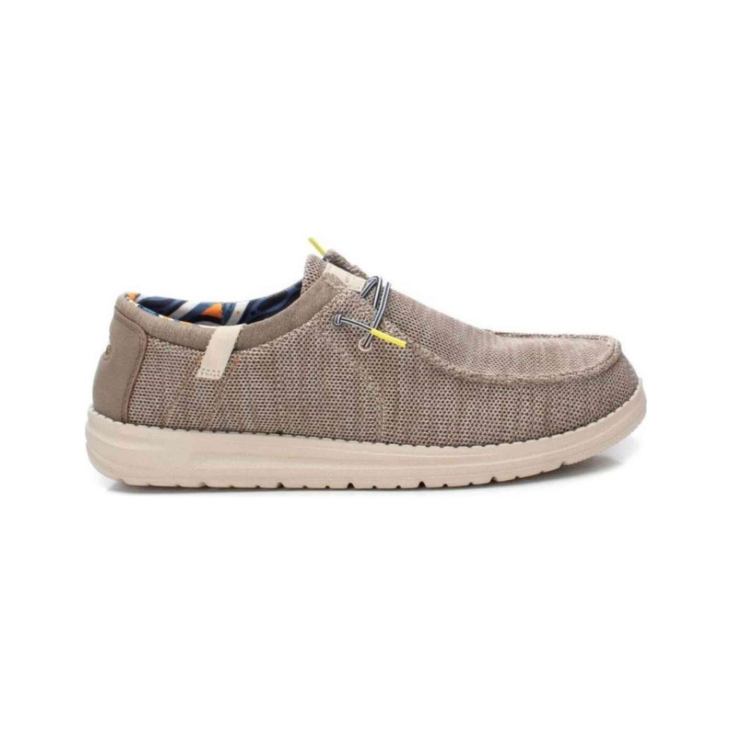 Mocasines XTI Zapato Cro Textil para hombre en color beige