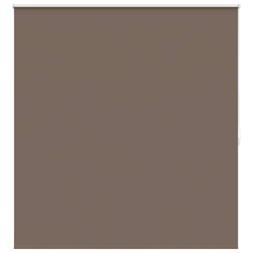vidaXL Estor enrollable opaco 164,4x175 cm Tela Ancho 160 cm Café