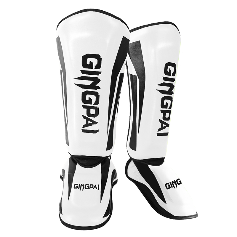 TK Kickboxing-espinilleras de boxeo para artes marciales, Protector de piernas para Muay Thai, Sanda Wushu, protectores de tobillo para Taekwondo