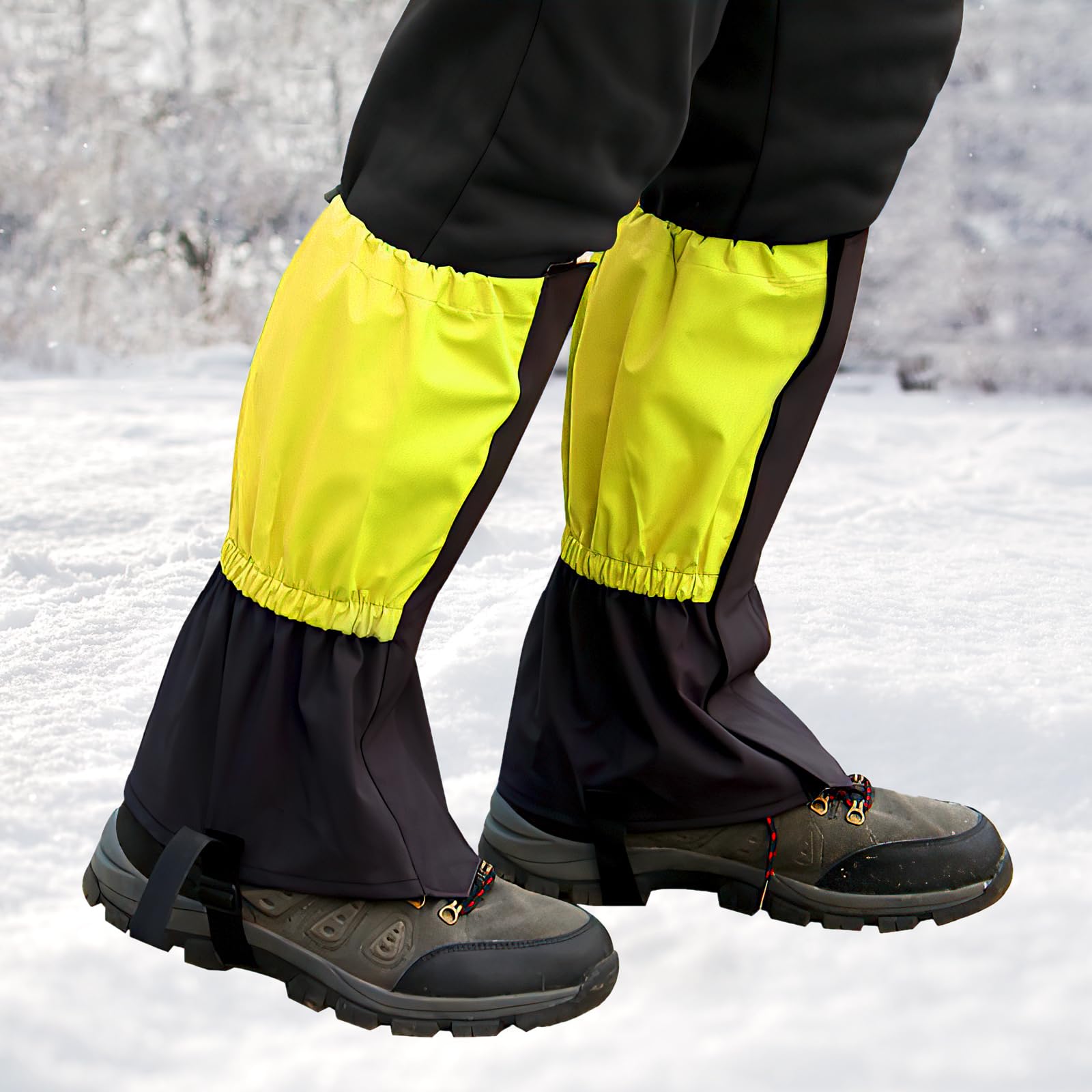 Polainas impermeables para senderismo y actividades al aire libre - Para hombres y mujeres - para raquetas de nieve