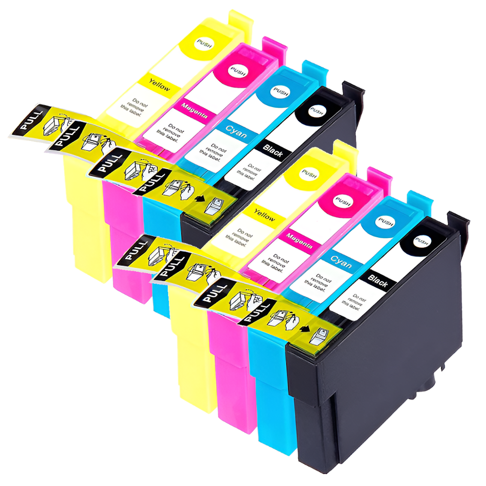 8x Pack Epson 29XL 29 XL Cartuchos de Tinta Compatibles para EPSON Expression Home XP-235 XP-332 XP-335 XP-432 XP-435 XP-245 XP-247 XP-345 XP-342 XP-442 XP-445 XP-255 XP-257 XP-352 XP-355 XP-452 XP-455