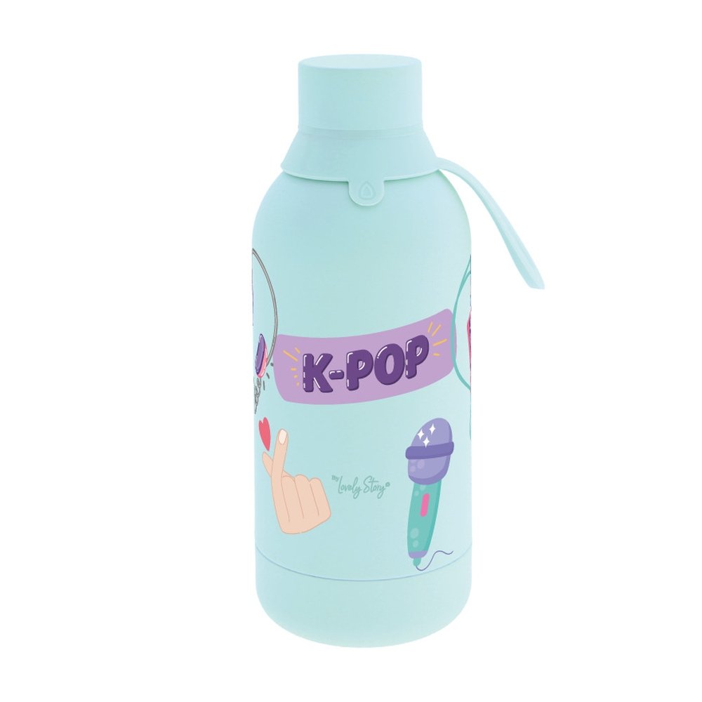 LOVELY BOTELLA TERMICA 500ML MINT K-POP K-POP