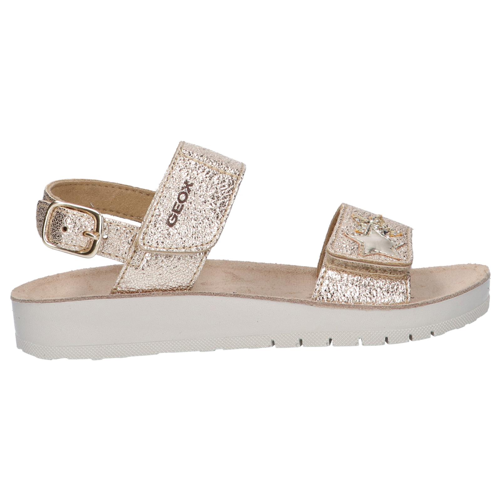 GEOX J15EAA 000BN J COSTAREI C2005 GOLD Girl Sandals