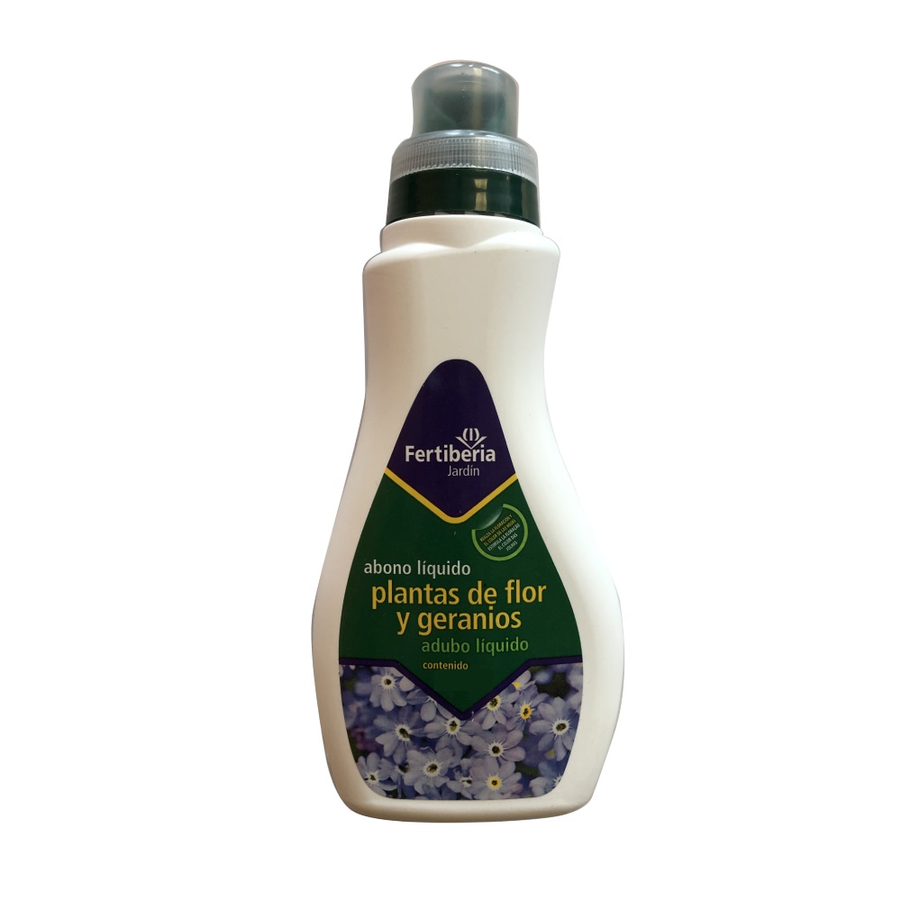 FERTIBERIA Abono Líquido Especial FLORES y GERANIOS, 500 ml