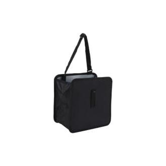 CA Sollbry - Papelera para coche (1 unidad), multifuncional, colgante, universal, para coche, SUV, camión, minivan (negro)