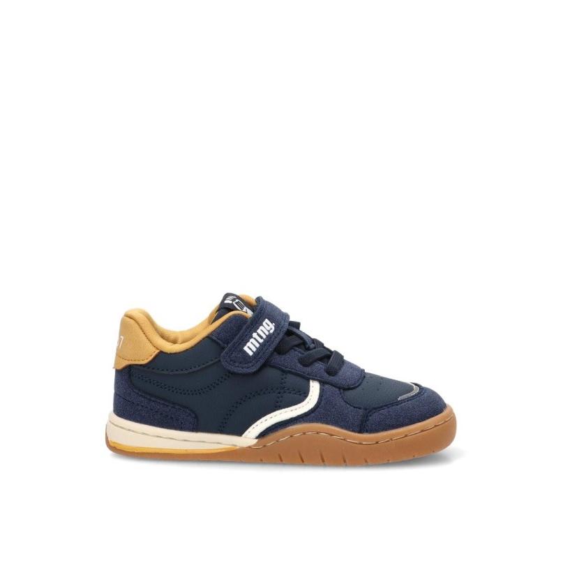 Zapatillas Respetuoso/barefoot Mustang Kids - Niño - Suela Plana - Modelo 49096 - Color Marino