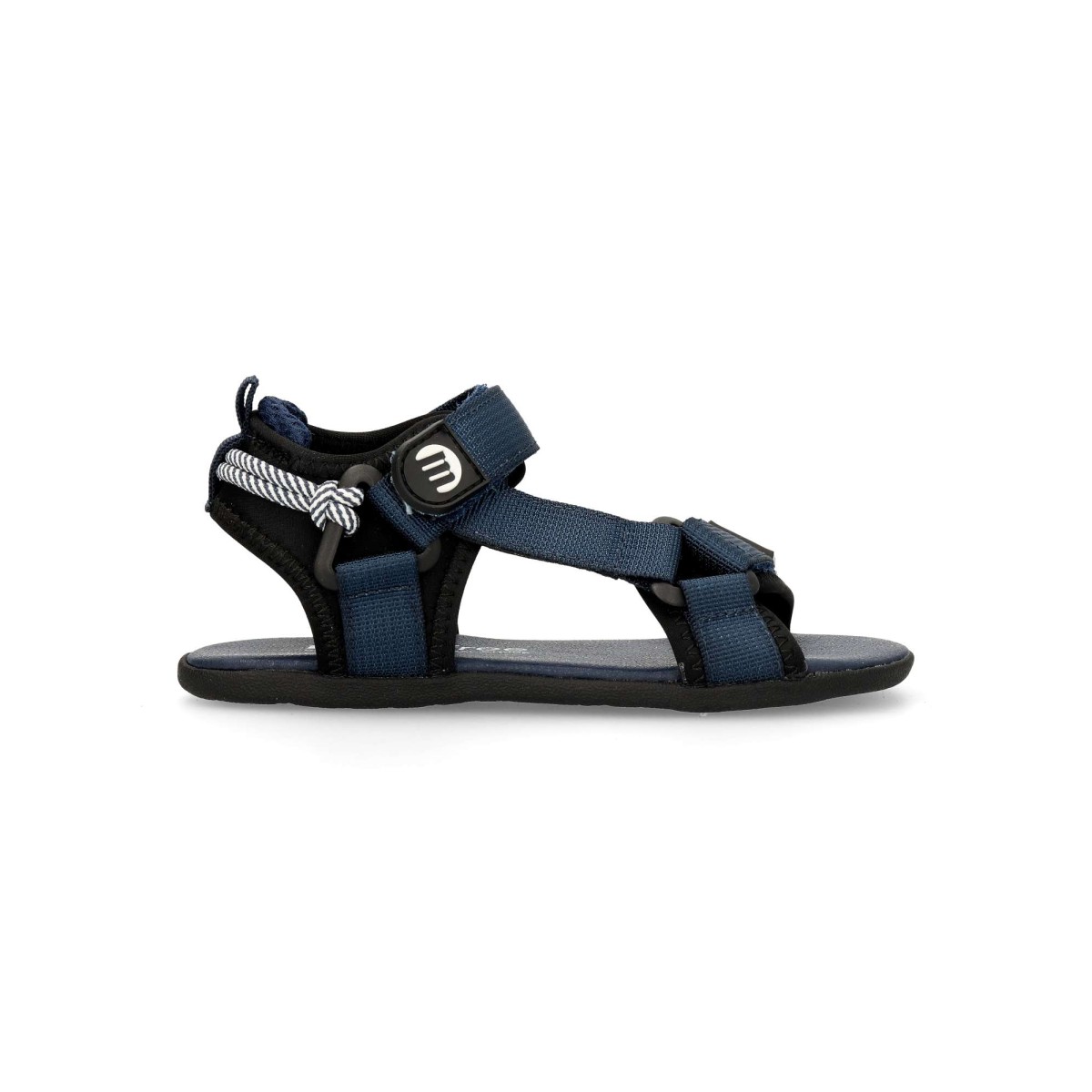 MTNG - Sandalia deportiva barefoot Free para niño y niña, punta ancha y cero drop, máxima flexibilidad y ajuste con tiras adherentes